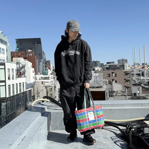 430 fourthirty/WODEN® / Fourthirty® Wash Classic Logo Hoodie / フォーサーティ ウォッシュ クラシック ロゴ フーディー